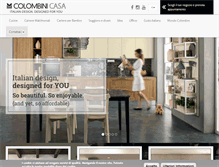 Tablet Screenshot of colombinicasa.com